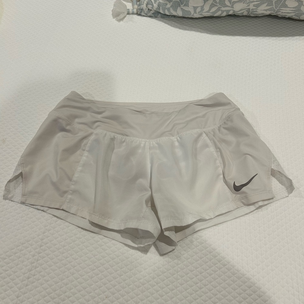 Nike - Women's Dri Fit White Shorts
